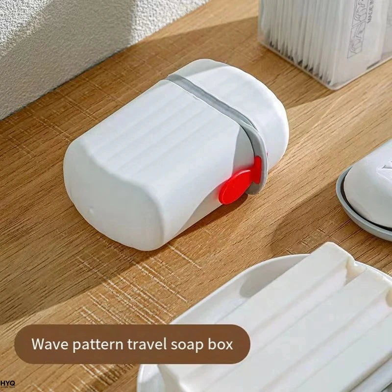 Portable Sealed Waterproof Soap Box for Travel, Hiking & Camping – Drainage Design