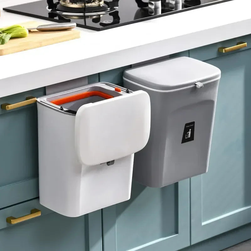 Hanging Kitchen & Bathroom  Trash Can