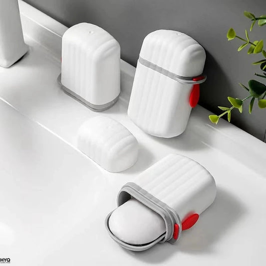 Portable Sealed Waterproof Soap Box for Travel, Hiking & Camping – Drainage Design