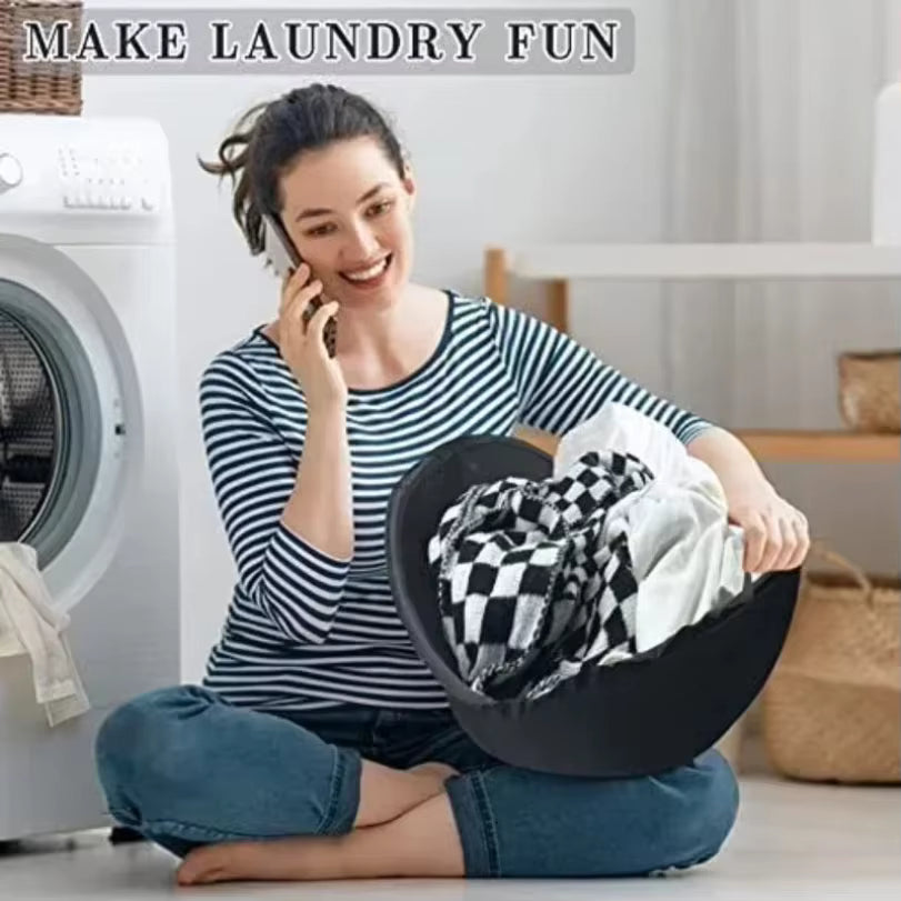 Fold Laundry Pop-Up Basket